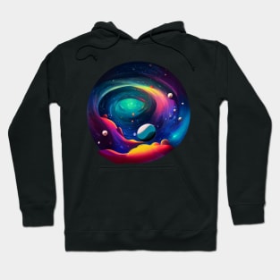 Abstract galaxy Hoodie